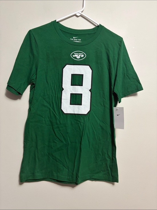 Nike Tops - Nike New York Jets #8 Tee Aaron Rodgers green Tshirt